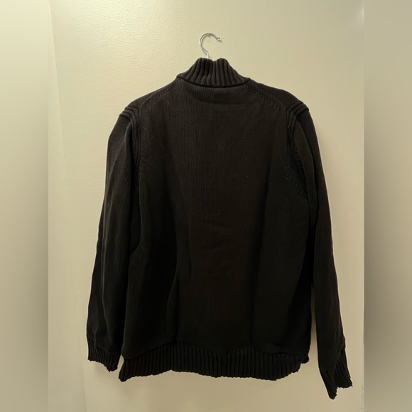Black Zip Sweater Super Warm - Picture 2 of 6